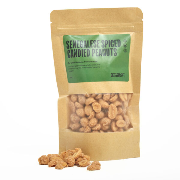 Senegalese spiced candied peanuts